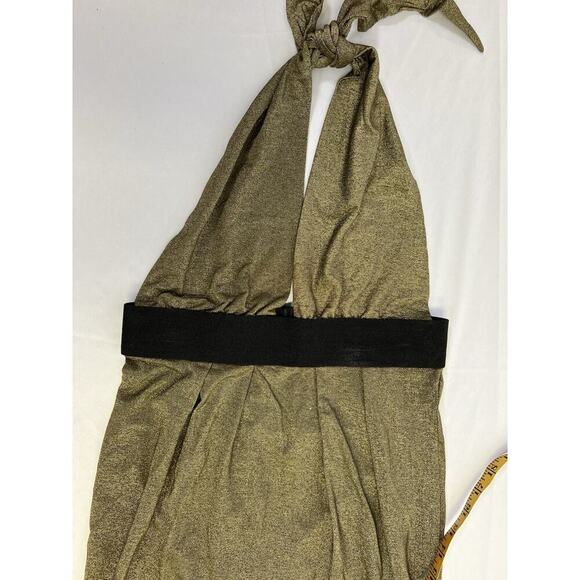 Vintage Y2K Halter Maxi dress Size Small - Picture 11 of 13